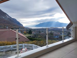 Garde corps metal / verre