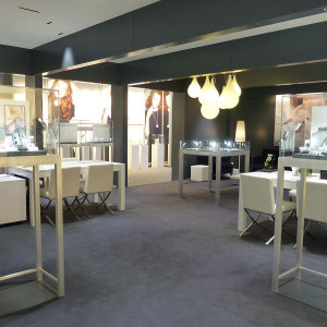 Vitrine de bijouterie.