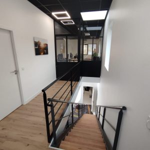 verrière + garde corps d'un studio photo verrière + garde corps d'un studio photo