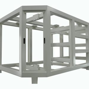 Bati mécano soudé pour une machine spéciale.