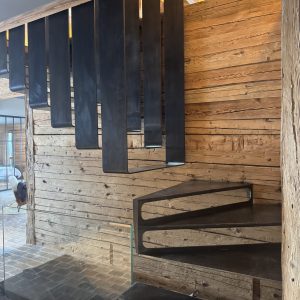 escalier suspendu en acier patiné escalier suspendu en acier patiné