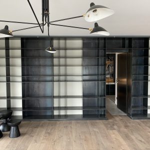 bibliothèque acier brute bibliothèque acier brute