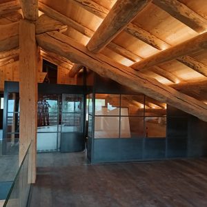 verrière en acier patiné verrière en acier patiné